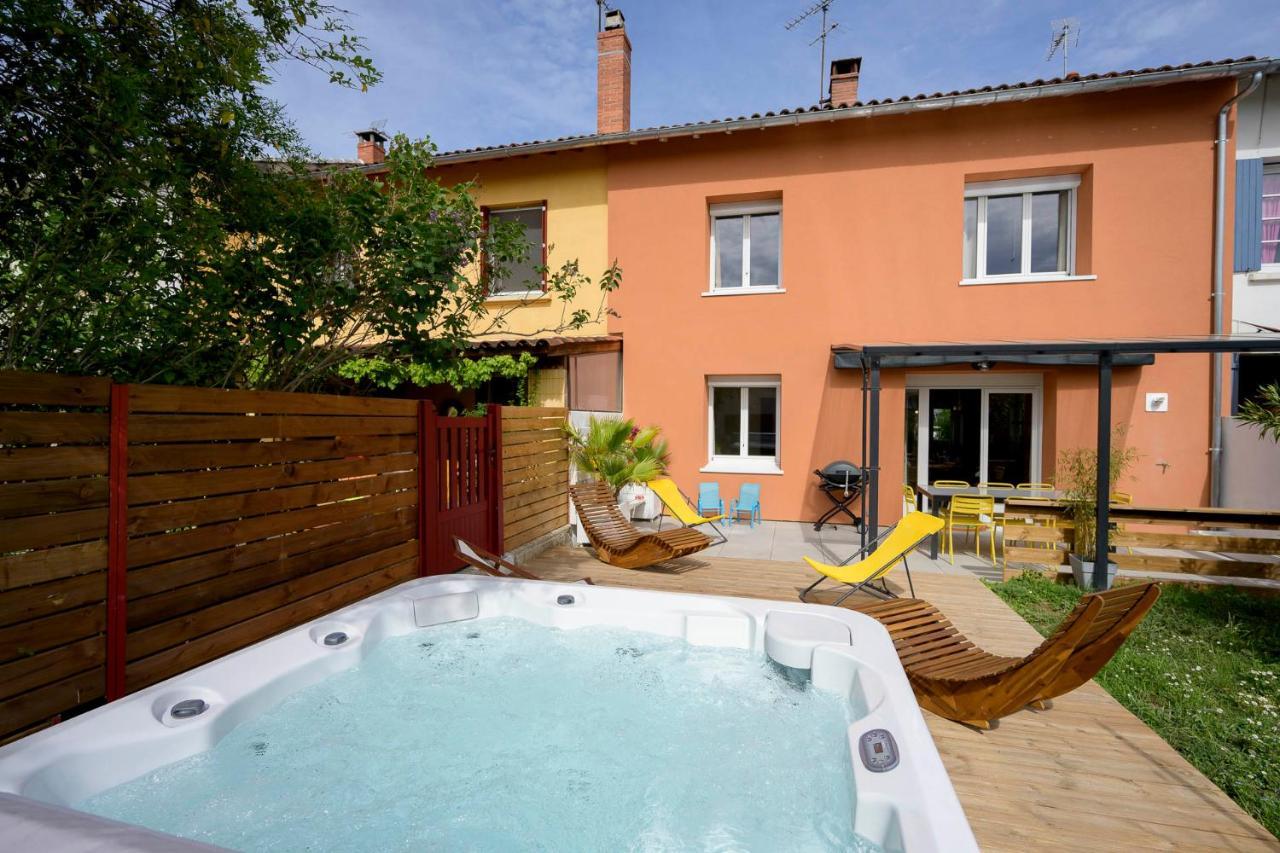 Chez Odette - Spa, Plancha, Parking Albi Bagian luar foto