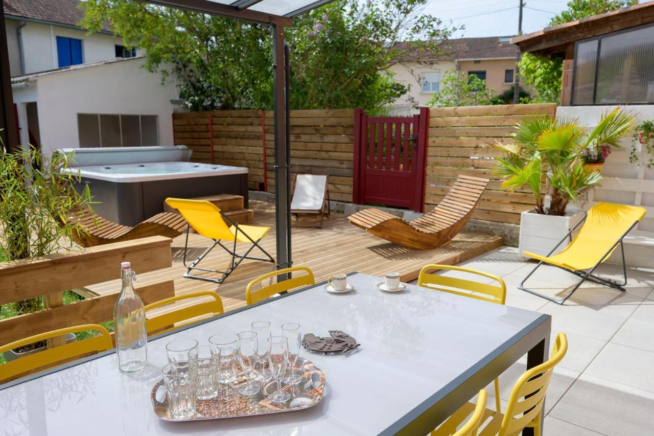 Chez Odette - Spa, Plancha, Parking Albi Bagian luar foto