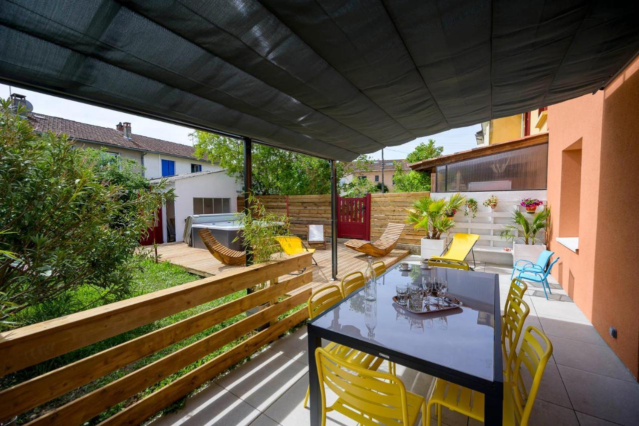 Chez Odette - Spa, Plancha, Parking Albi Bagian luar foto